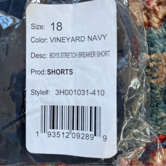 NWT Vineyard Vines Boys 18 Stetch Breaker Shorts - Picture 3 of 9